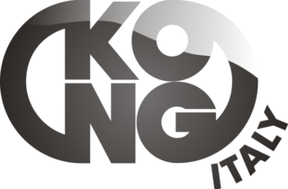 Logotyp włoskiego prducenta sprzętu do prac na wysokości oraz wspinaczy. Logo składa się z dwóch rzędów liter. Górny wiersz skladajacy się z liter KO i dolny, króry posiada litery NG. Litery po prawej stronie K i N połaczone są łukiem, tak samo jak litery po lewej stronie O i G. Taki układ powoduje, że logotyp jest owalem. W prawym dolnym rogu wzdłuż łuku łączacego G i O widenije napis Italy.