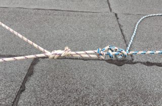 Źle wykonany punkt asekuracyjny