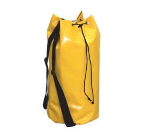Żółty worek transportowy marki Protekt, model AX 011 o pojemności 33 litrów