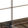Element balustrady EN 14122-3 instalowanej do blachy falistej dachu
