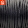 zbliżenie na czarny oplot liny Lupa Static Pro 11 mm tureckiego producenta Kaya Safety