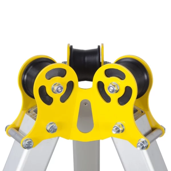 Głowica statywu bezpieczeństwa PROTEKT TM9-N z trzema rolkami prowadzącymi