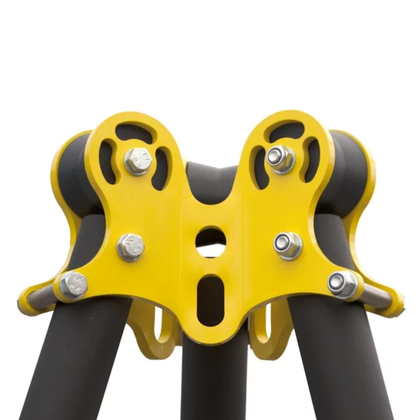 Głowica statywu bezpieczeństwa TM-15 z trzema rolkami prowadzącymi linę