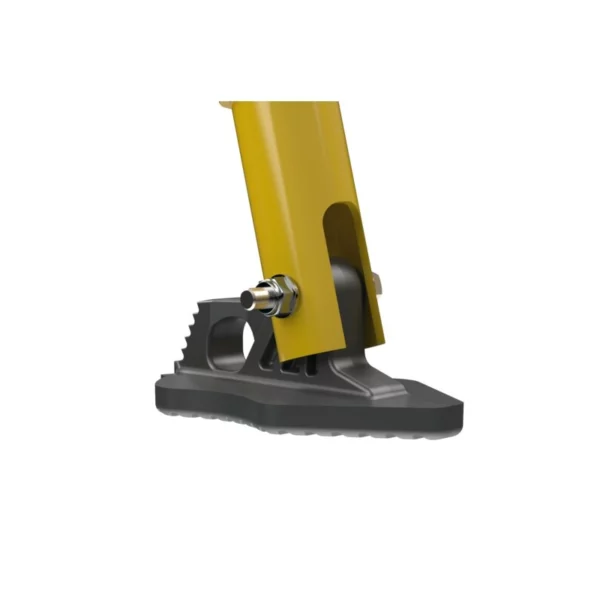 Stopa teleskopowej nogi statywu Protekt TM 15 z zębami antypoślizgowymi