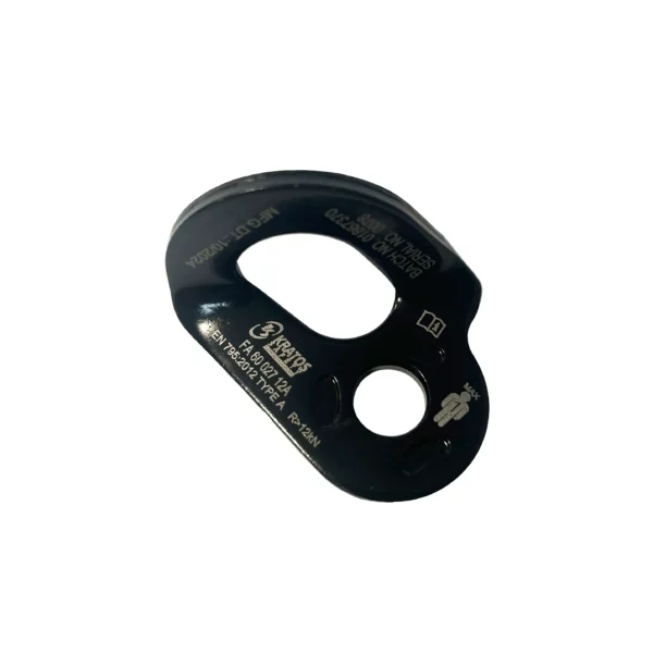 Plakietka kotwicząca Kratos Safety FA6002712A z oznaczeniami norm EN 795 i numerem seryjnym