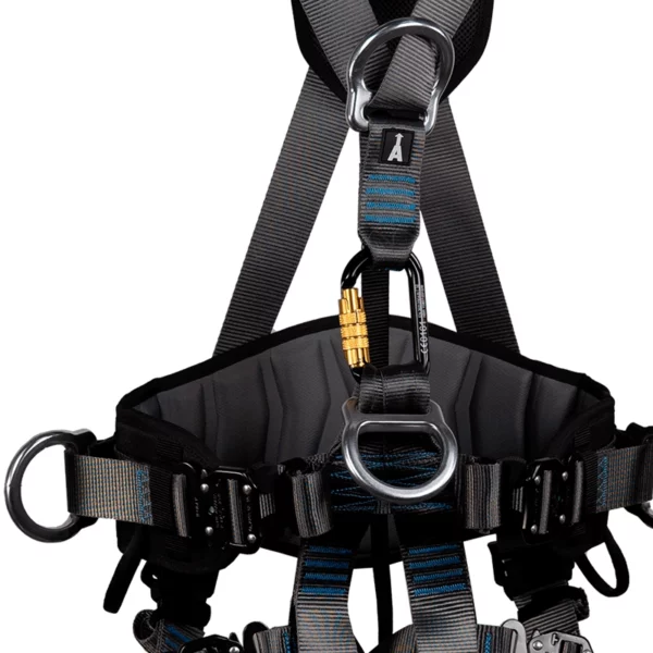 Przedni punkt A uprzęży Irudek Expert 3 Pro z karabinkiem automatycznym