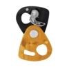 Bloczek Petzl Nano Traxion z widoczną zapadką blokującą i rolką