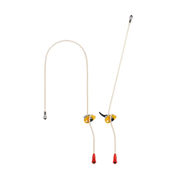 Lonża do pracy w podparciu z liną aramidową Petzl Grillon Plus może być również używana jako lonża do stabilizacji pozycji pracy