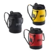 Zestaw worków transportowych Petzl BUCKET 45 w kolorach złotym, czerwonym, czarnym i żółtym