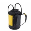 Worek transportowy Petzl BUCKET 30 w kolorze żółto-czarnym z uchwytami i szelkami do noszenia.