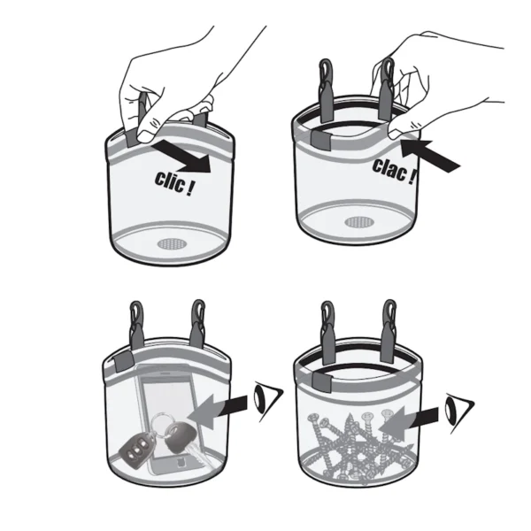 Woreczek Glass Bucket do bezpiecznego przechowywania i transportu