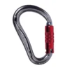 Karabinek aluminiowy HMS CAMP Safety Atom 3Lock z potrójną blokadą zamka
