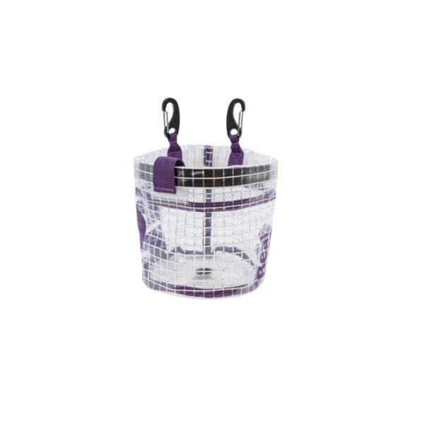 Przezroczysty woreczek sprzętowy Beal Glass Bucket 1,8 l z karabinkami do uprzęży