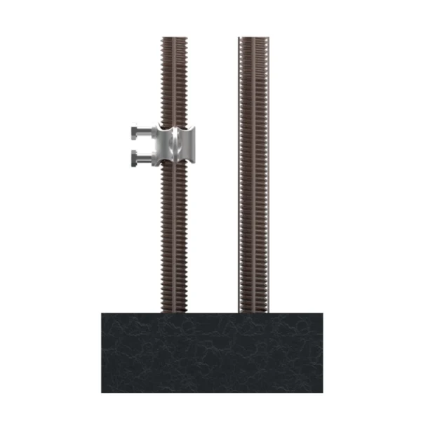 Montaż punktu kotwiczenia na pręt zbrojeniowy AP-F3 D – instalacja na zbrojeniu żelbetowym