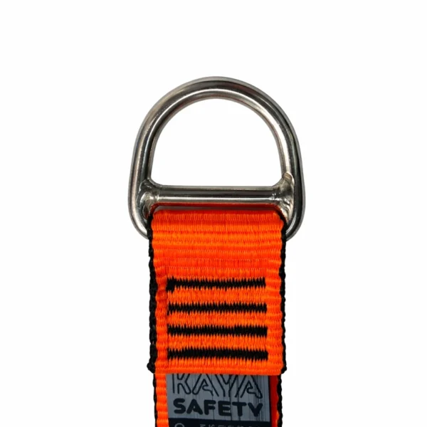 Stalowy ring zaczepu taśmowego Kaya Safety F-7 – punkt kotwiczenia EN 795 B
