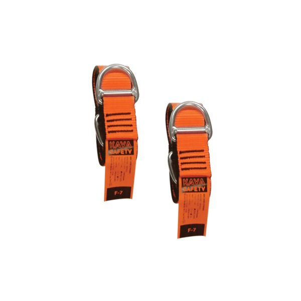 Zaczepy kotwiczące Kaya Safety F-7 EN 795 A – pętle taśmowe z metalowymi oczkami do linii życia